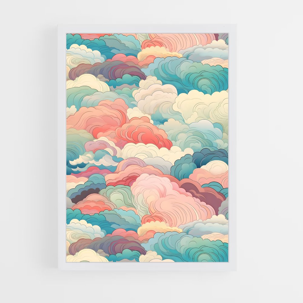 ap-cloud patterns-5 cadre Blanc