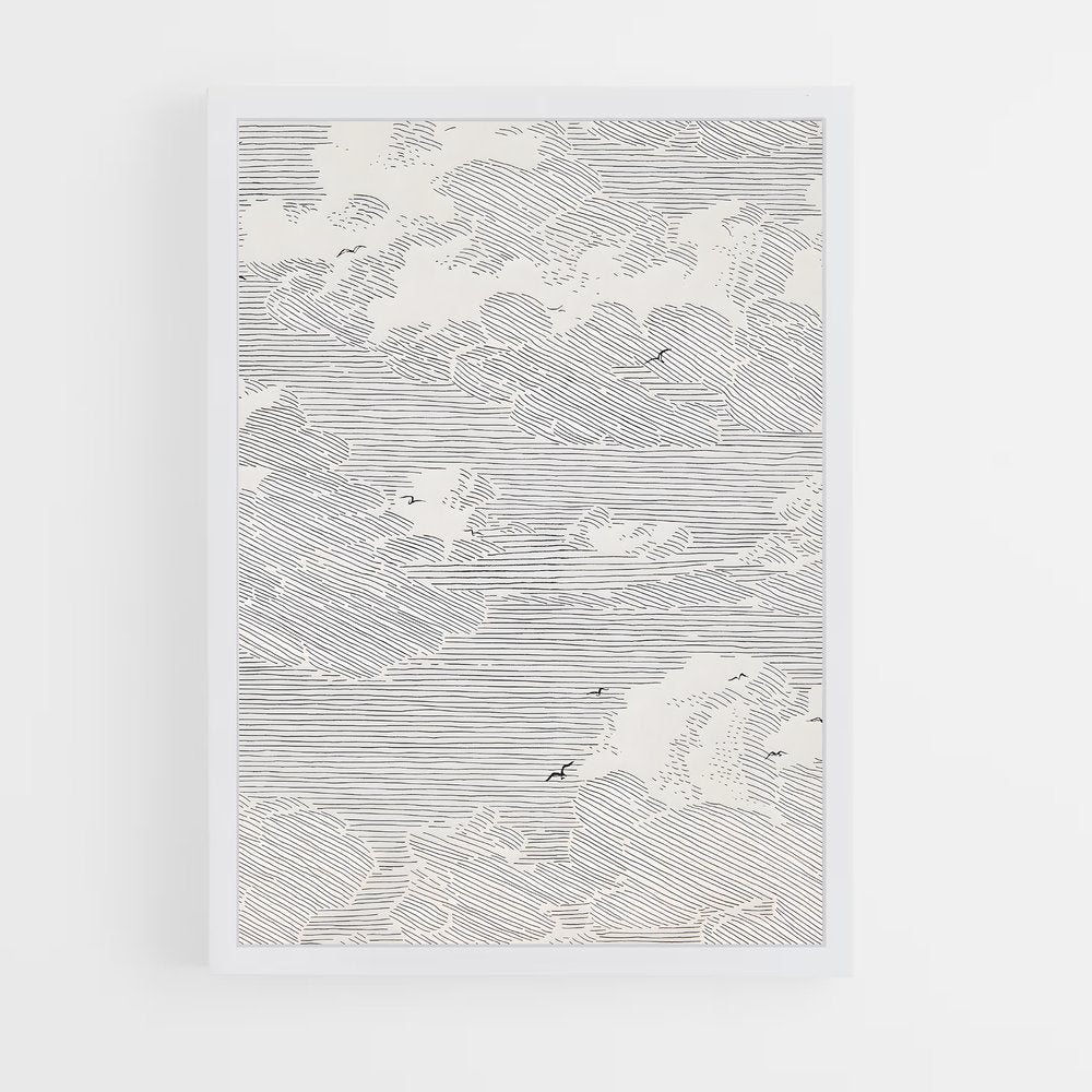 ap-cloud patterns-9 cadre Blanc
