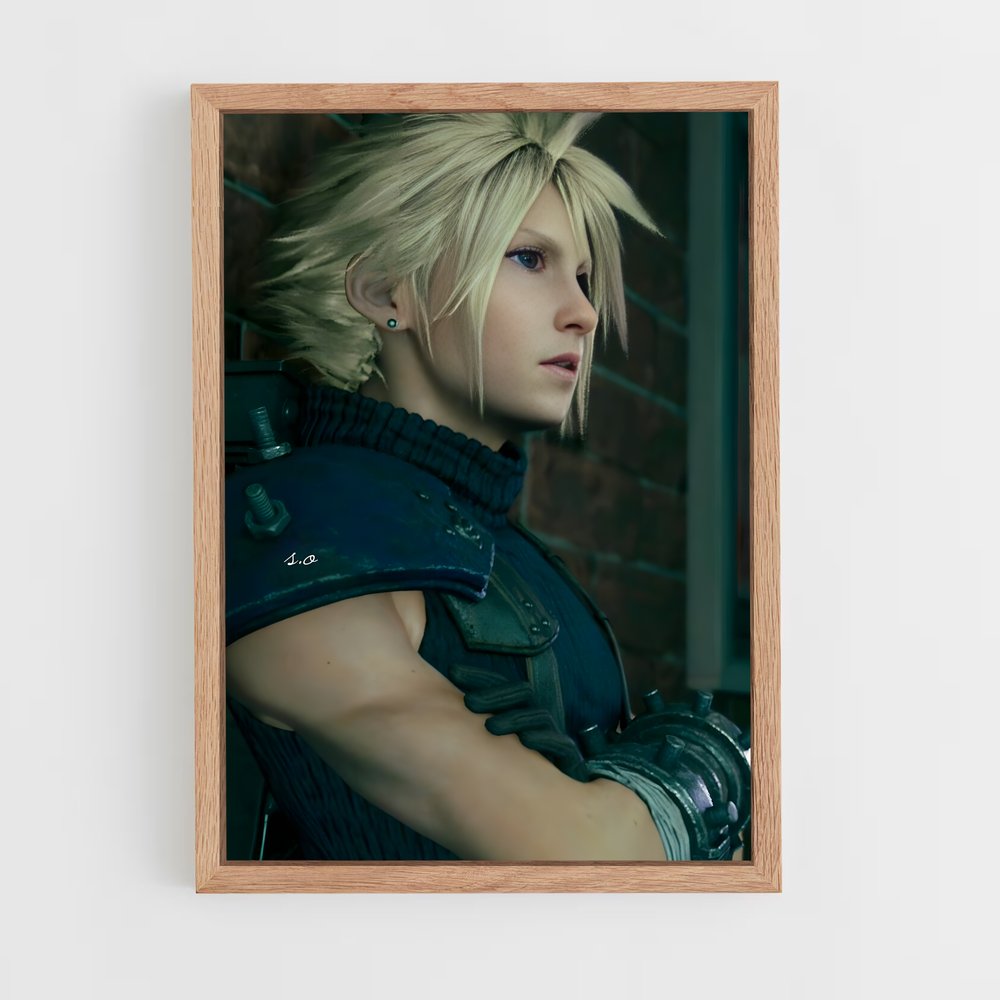 ap-cloud strife-8 cadre Bois clair