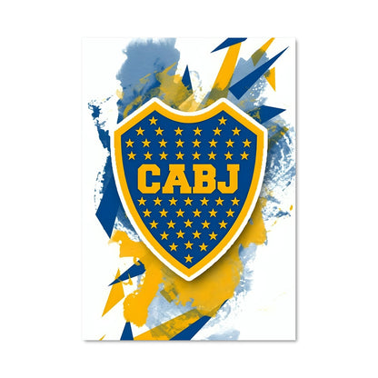 Poster La Passion Azul y Oro