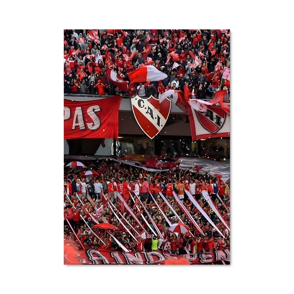 Poster Passion Rouge et Blanc