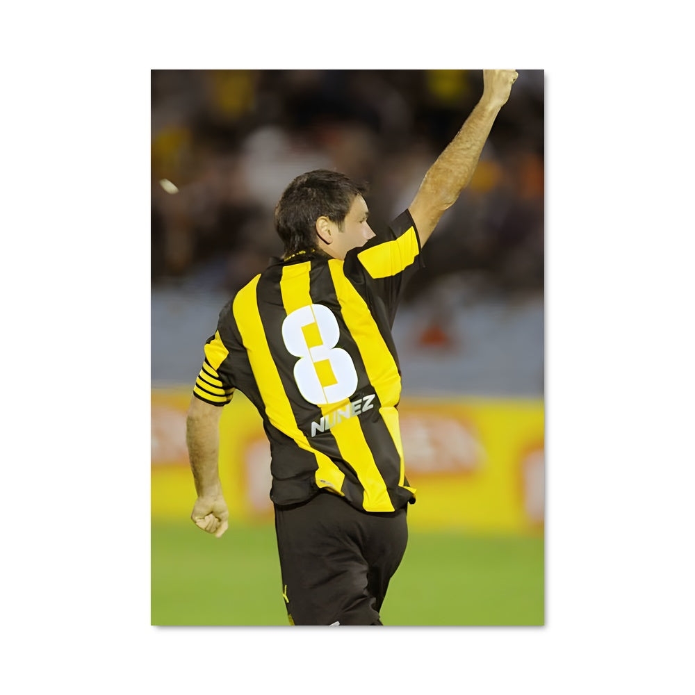 Poster Célébration Jaune et Noir