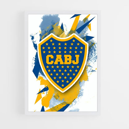 ap-club atletico boca juniors-1 cadre Blanc
