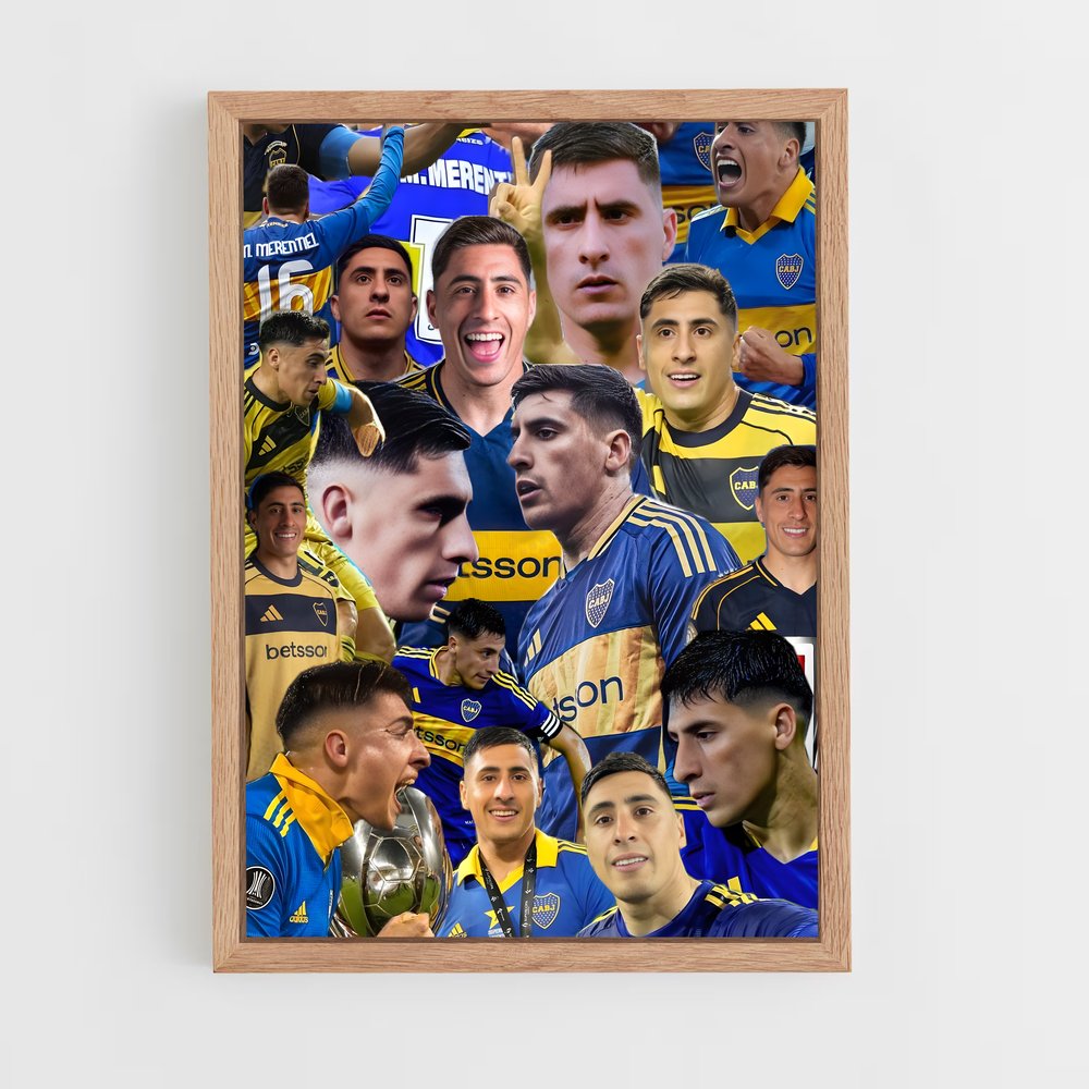 ap-club atletico boca juniors-10 cadre Bois clair
