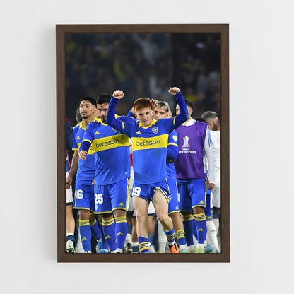 ap-club atletico boca juniors-8 cadre Bois foncé