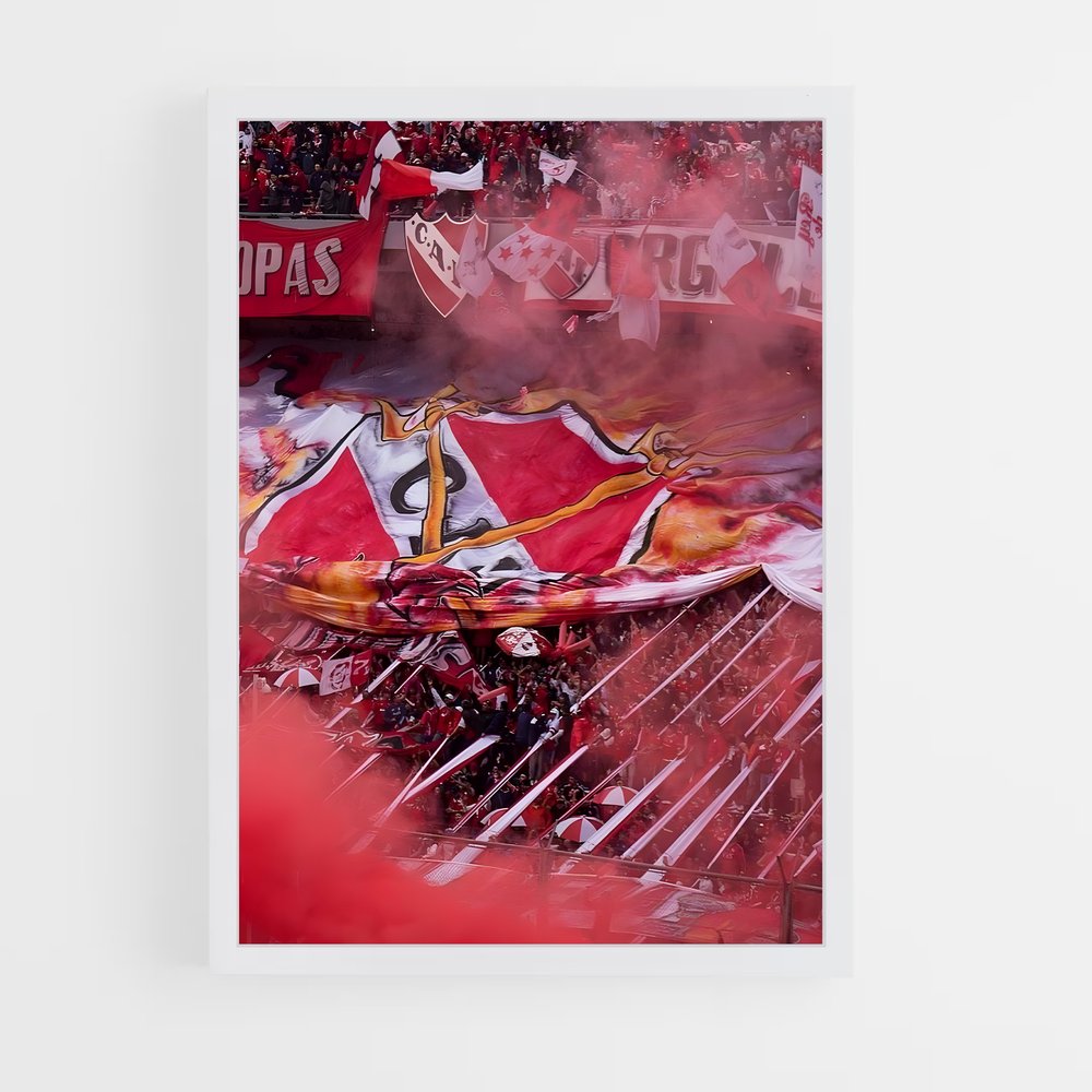 ap-club atletico independiente-10 cadre Blanc