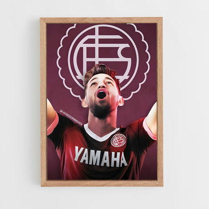 ap-club atletico lanus-9 cadre Bois clair