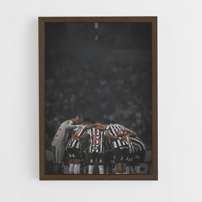 ap-club atletico mineiro-3 cadre Bois foncé