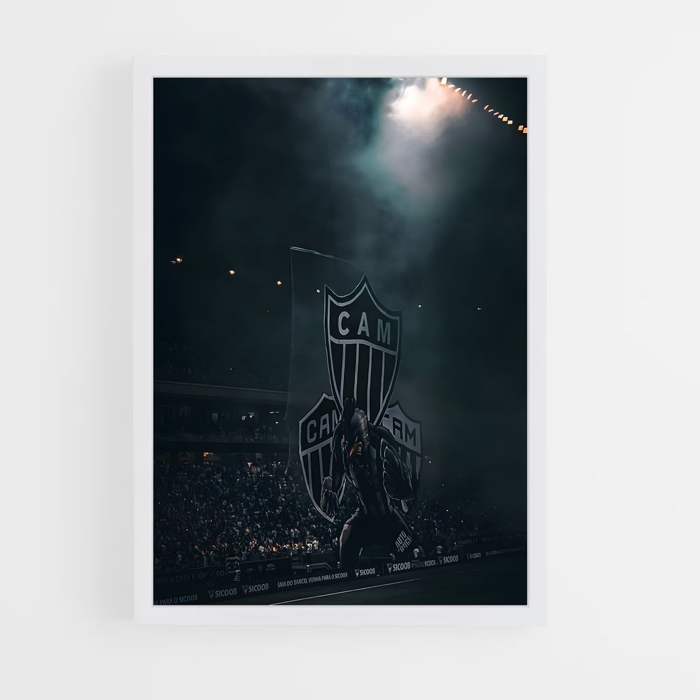 ap-club atletico mineiro-7 cadre Blanc