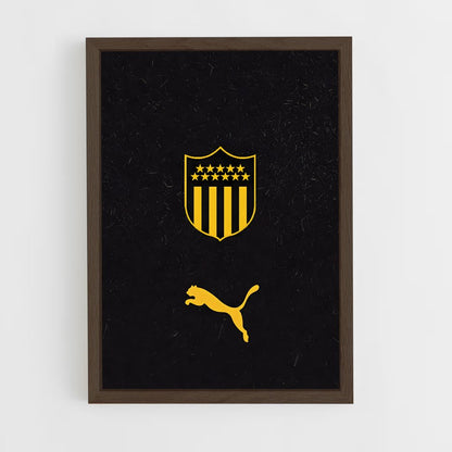 ap-club atletico penarol-3 cadre Bois foncé