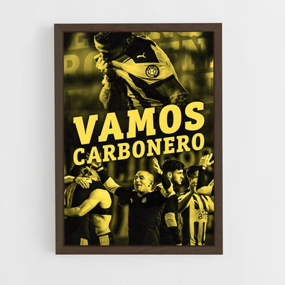 ap-club atletico penarol-8 cadre Bois foncé