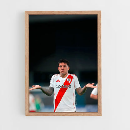 ap-club atletico river plate-4 cadre Bois clair