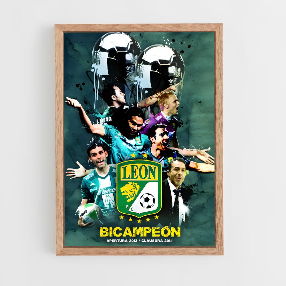 ap-club leon-14 cadre Bois clair