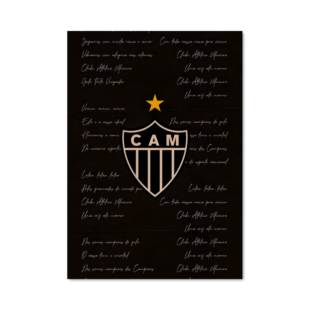 Poster Fier de Mon Clube