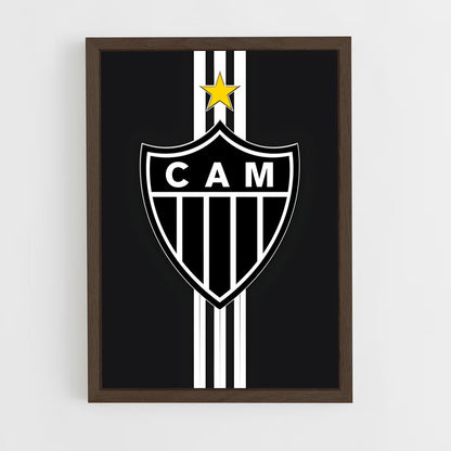 ap-clube atletico mineiro-2 cadre Bois foncé