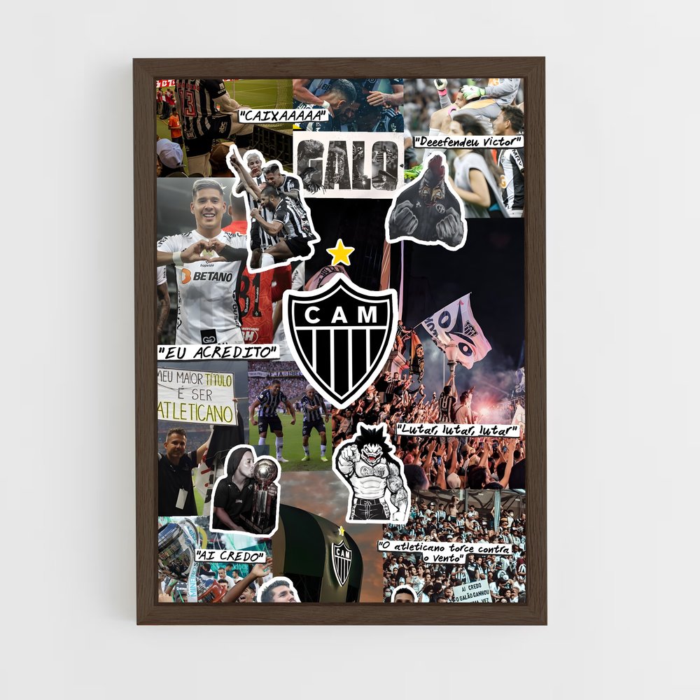ap-clube atletico mineiro-3 cadre Bois foncé