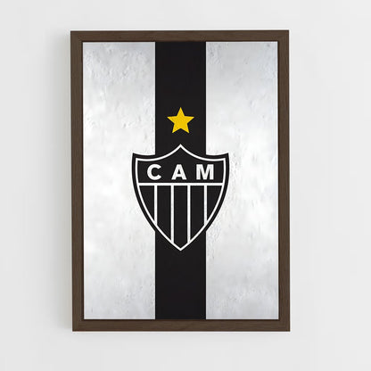 ap-clube atletico mineiro-7 cadre Bois foncé