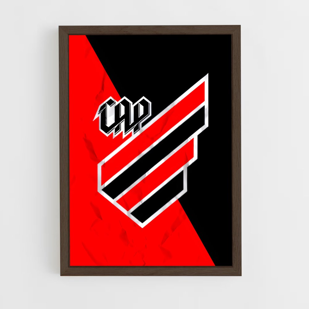 ap-clube atletico paranaense-5 cadre Bois foncé