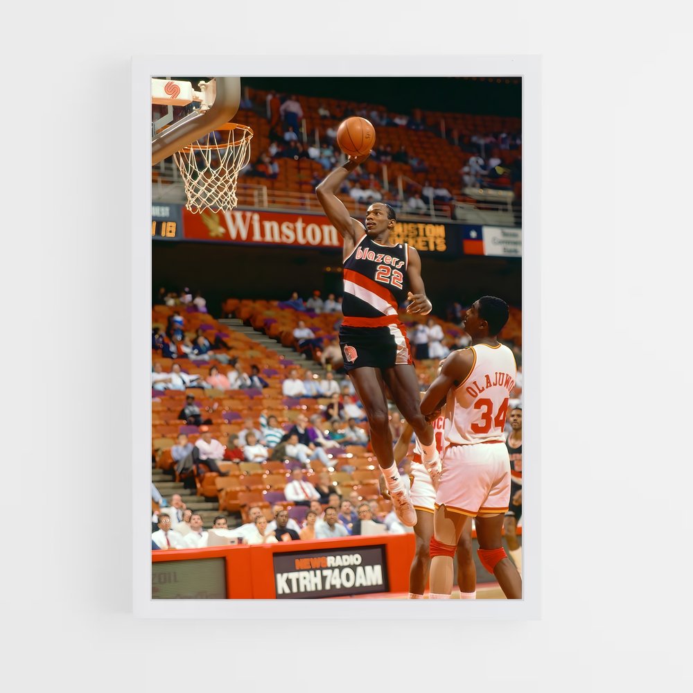 ap-clyde drexler-1 cadre Blanc