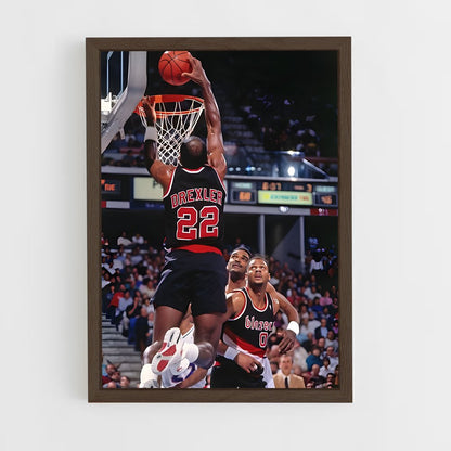 ap-clyde drexler-2 cadre Bois foncé