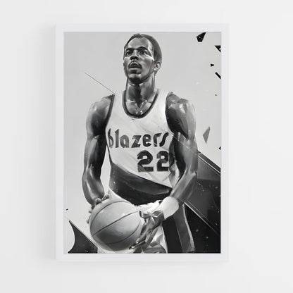 ap-clyde drexler-3 cadre Blanc