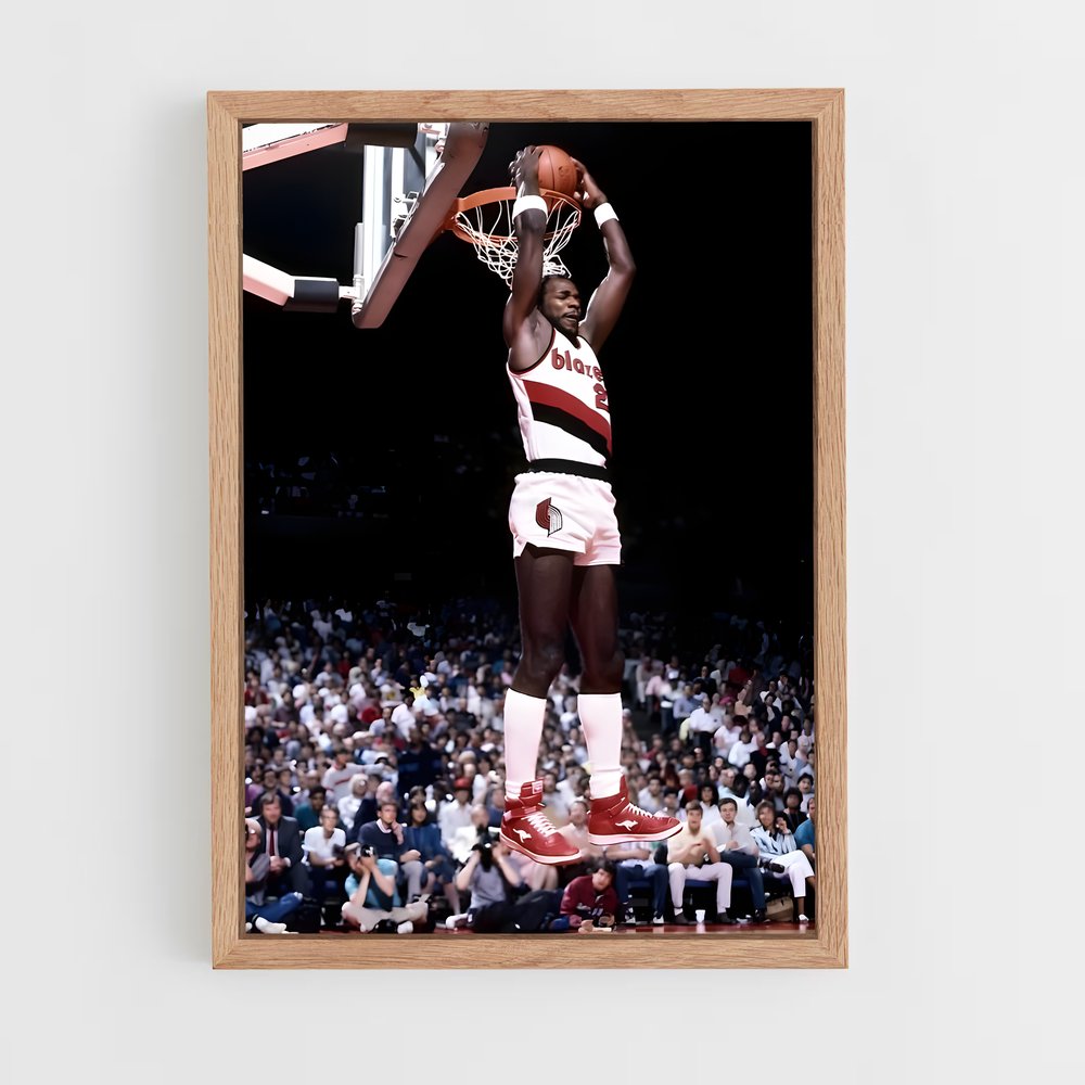 ap-clyde drexler-4 cadre Bois clair