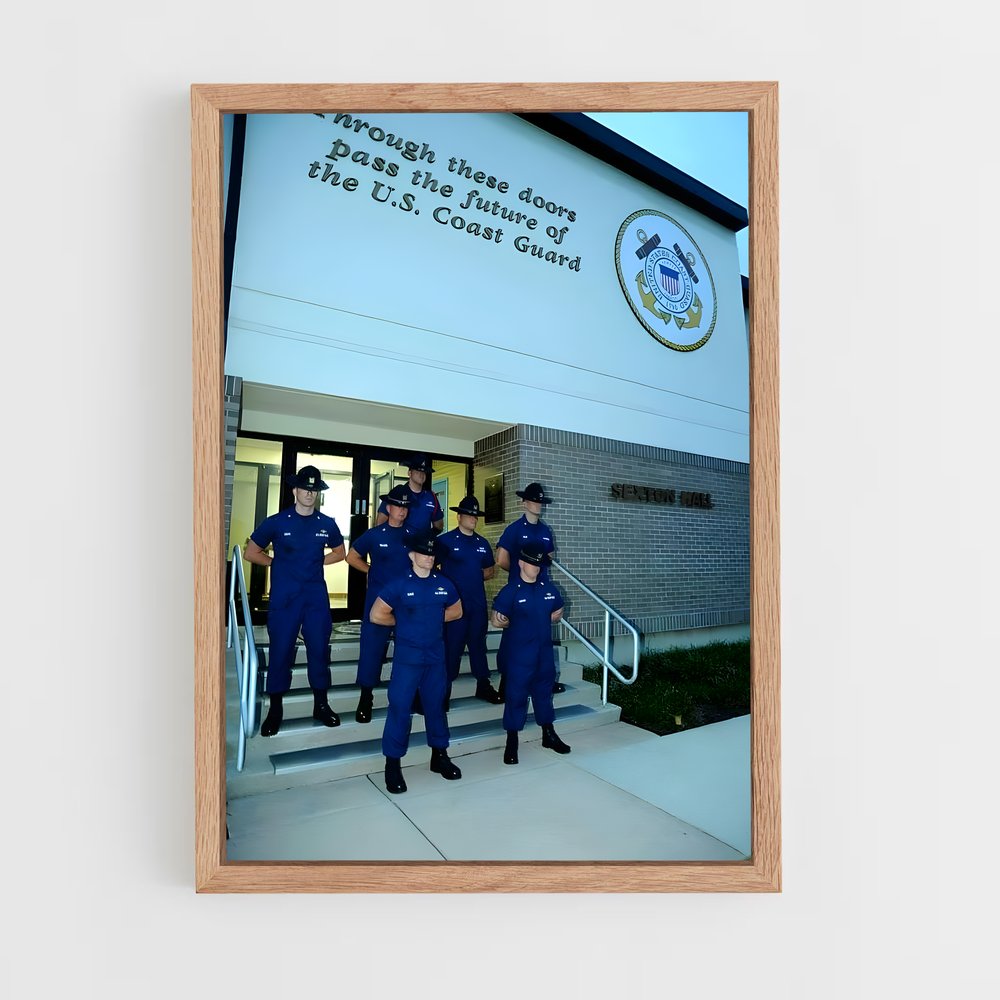 ap-coast guard-2 cadre Bois clair