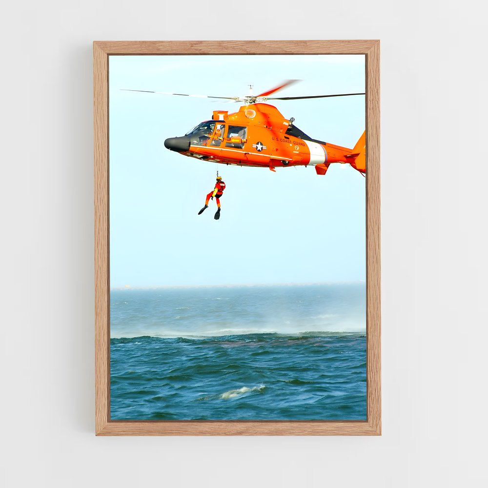 ap-coast guard-8 cadre Bois clair