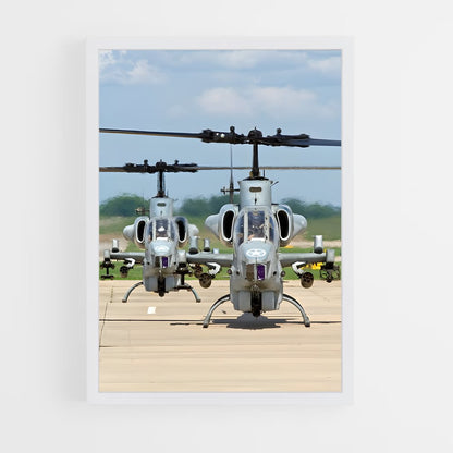 ap-cobra ah-1-2 cadre Blanc