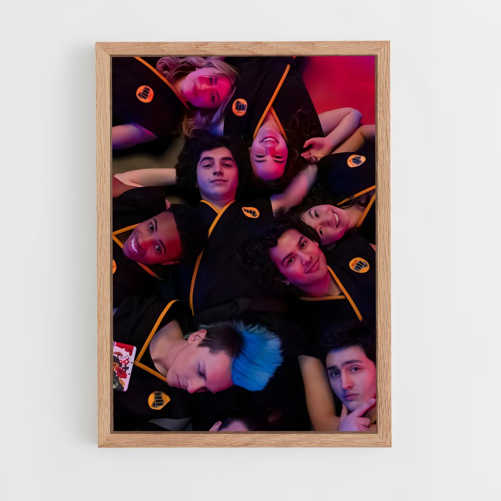 ap-cobra kai-2 cadre Bois clair