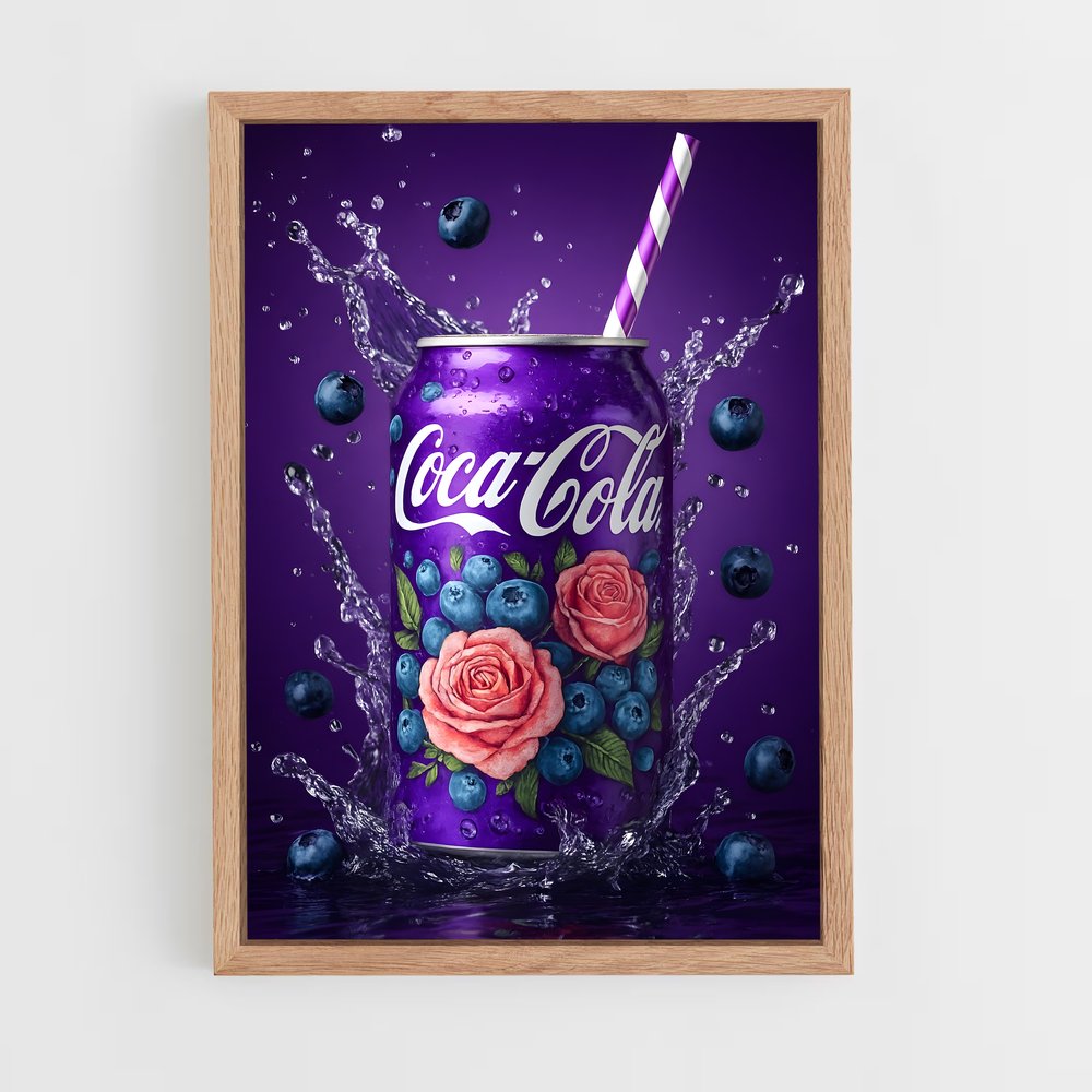 ap-coca cola-6 cadre Bois clair