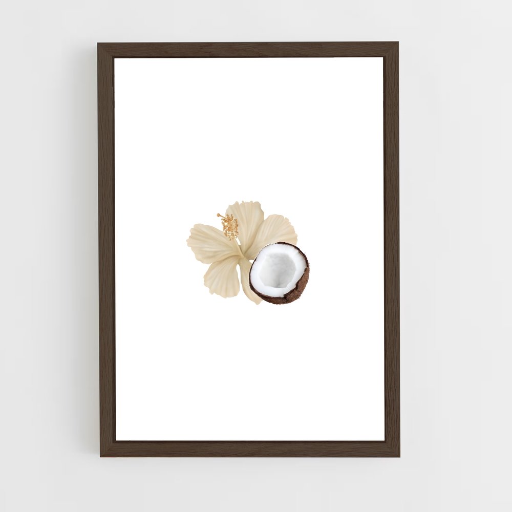 ap-coconut-4 cadre Bois foncé