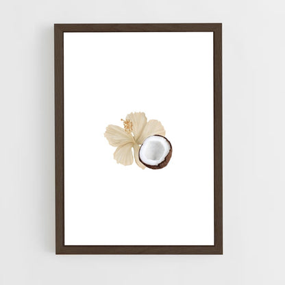 ap-coconut-4 cadre Bois foncé