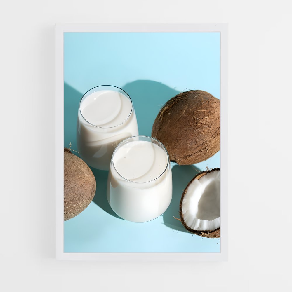 ap-coconut milk-1 cadre Blanc