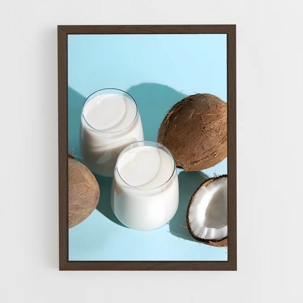 ap-coconut milk-1 cadre Bois foncé