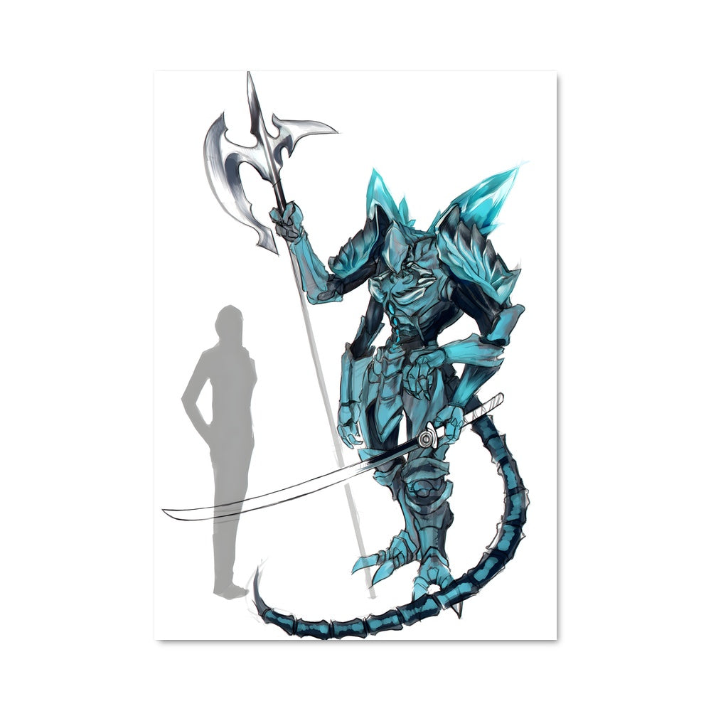 Poster Dragon de Glace