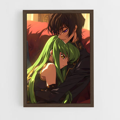 ap-code geass-10 cadre Bois foncé