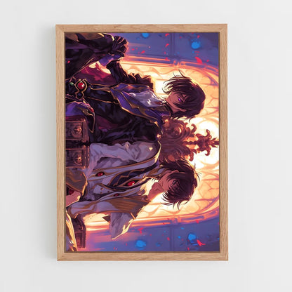 ap-code geass-8 cadre Bois clair