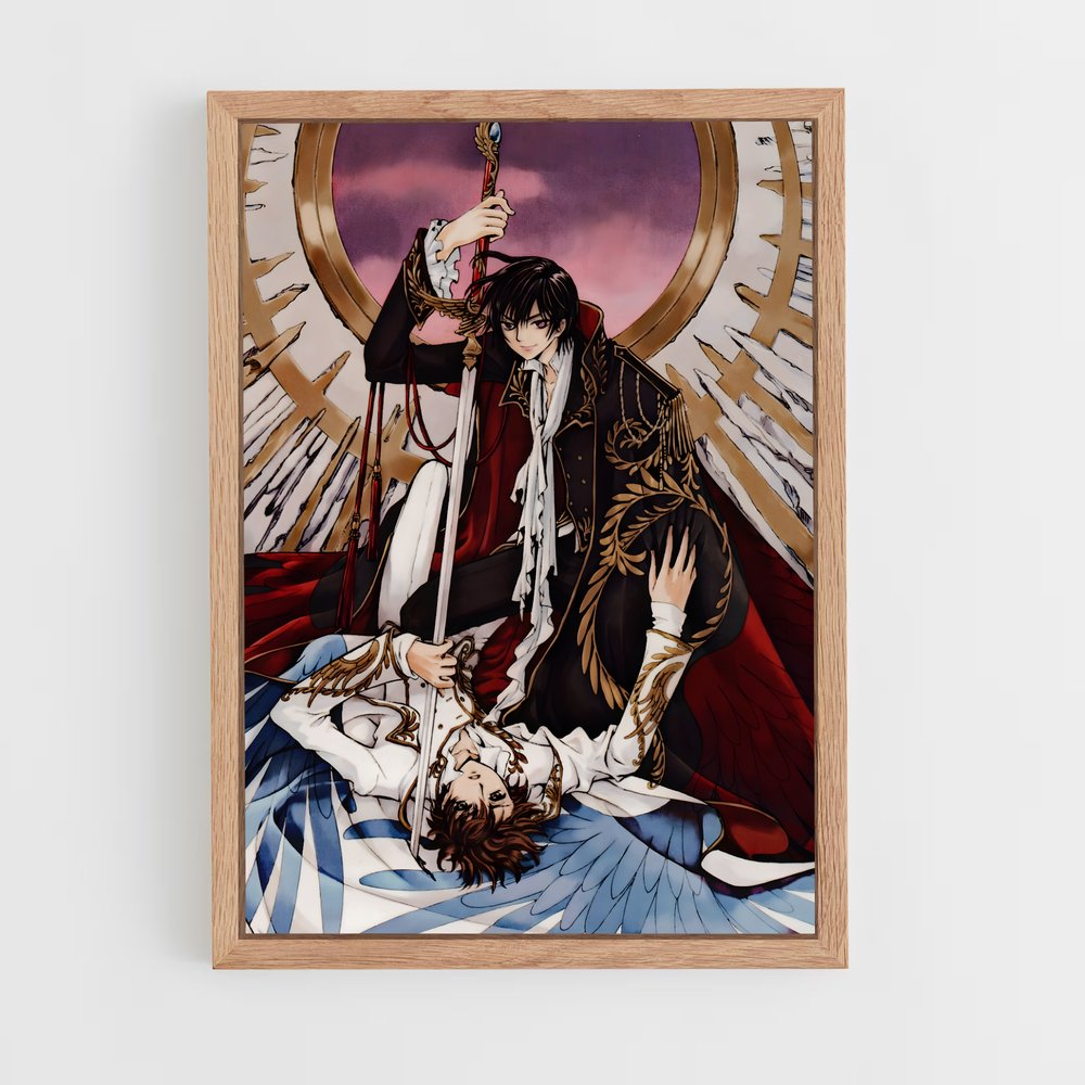 ap-code geass-9 cadre Bois clair