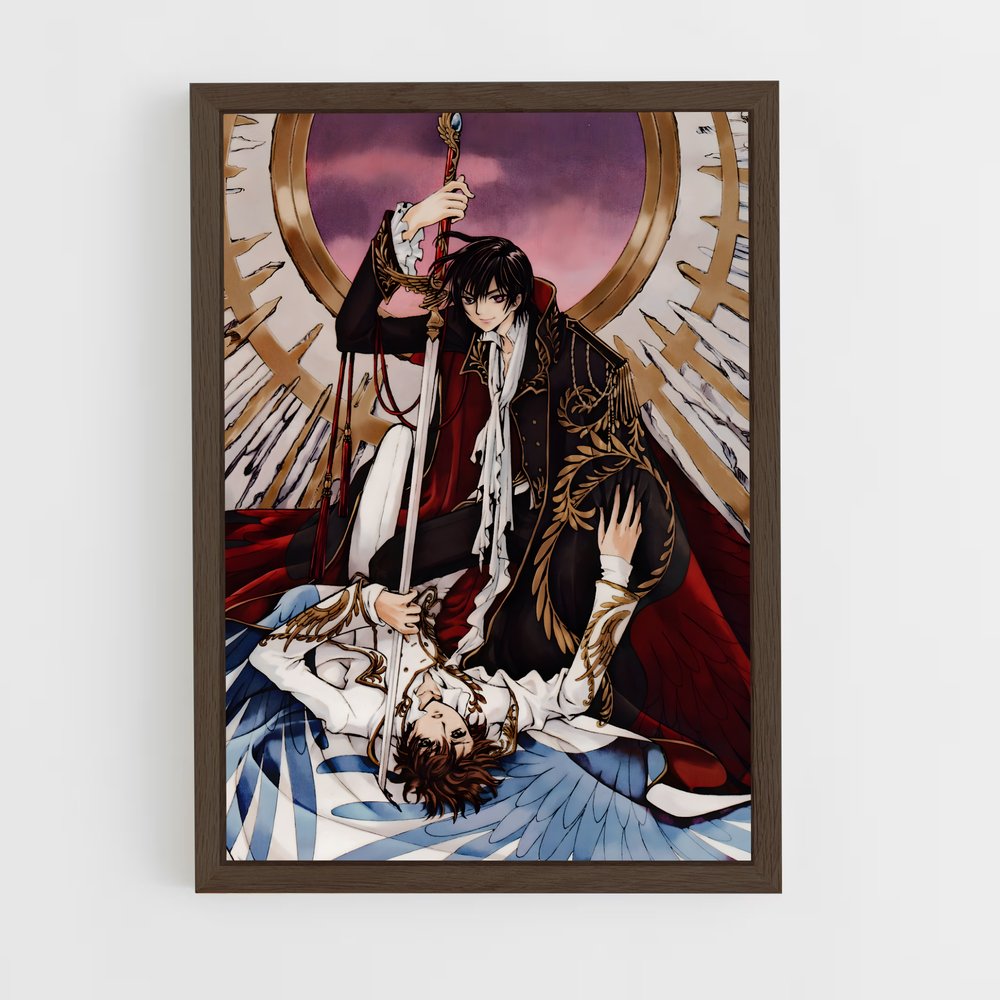ap-code geass-9 cadre Bois foncé