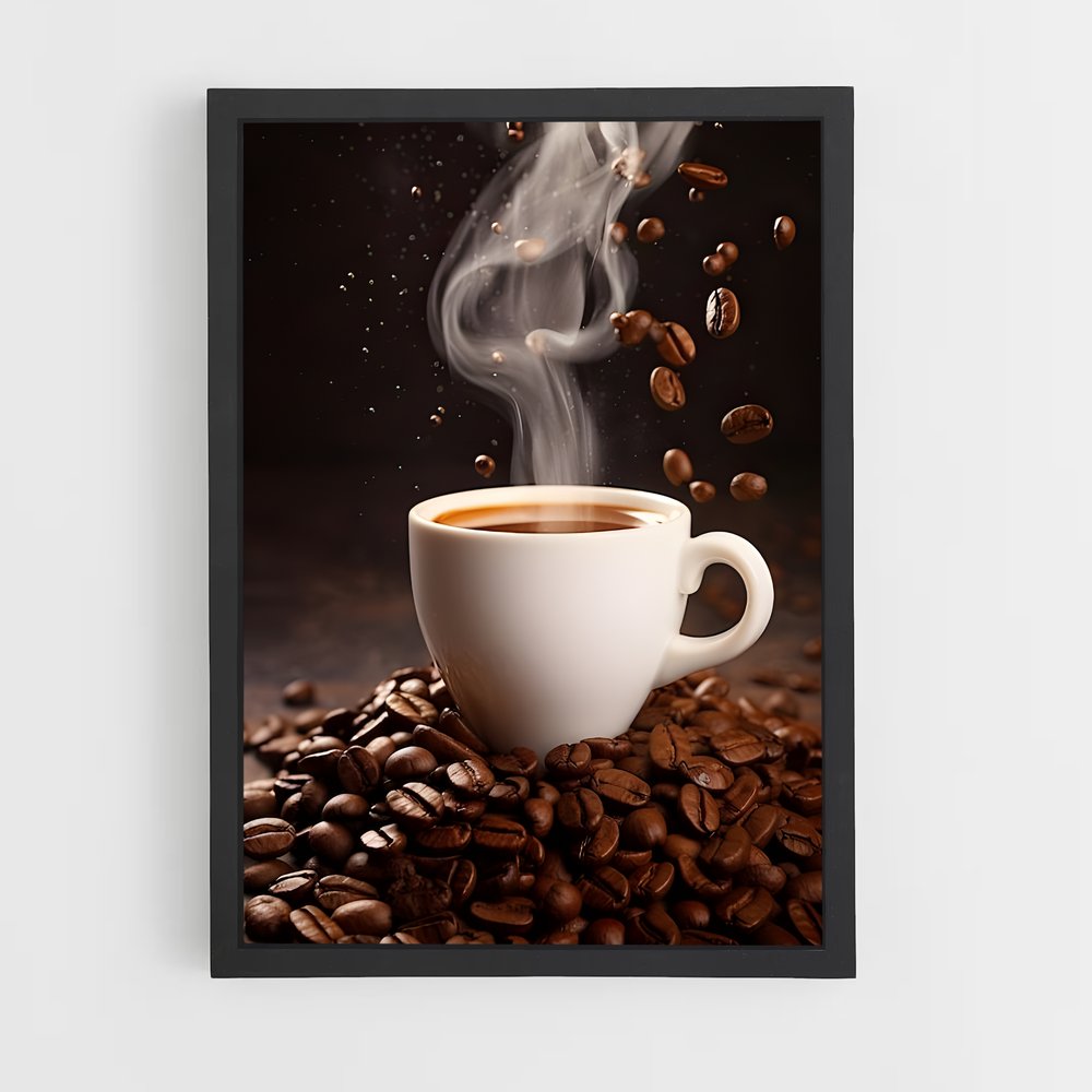 ap-coffee beans-10 cadre Noir