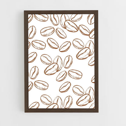 ap-coffee beans-11 cadre Bois foncé