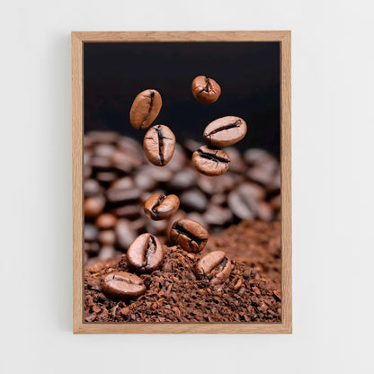 ap-coffee beans-12 cadre Bois clair
