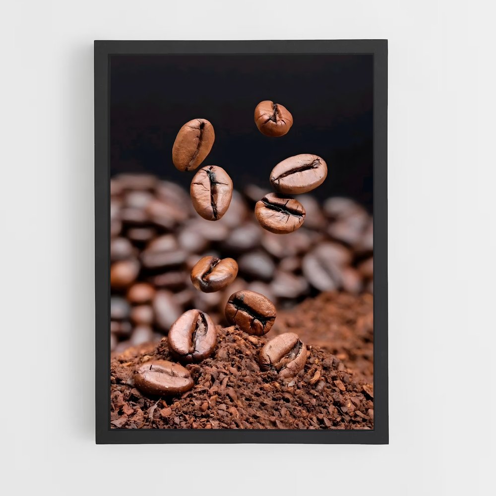 ap-coffee beans-12 cadre Noir