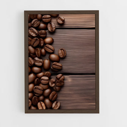 ap-coffee beans-15 cadre Bois foncé