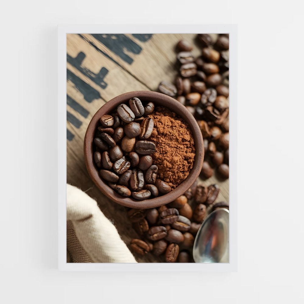ap-coffee beans-16 cadre Blanc