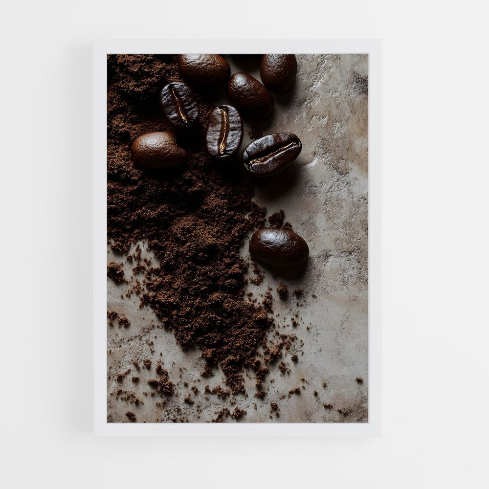 ap-coffee beans-2 cadre Blanc