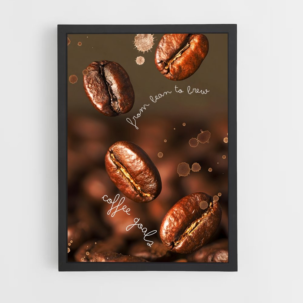 ap-coffee beans-4 cadre Noir
