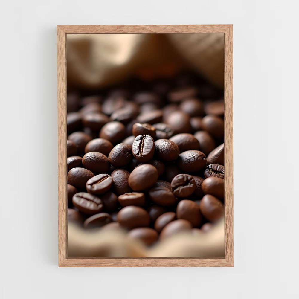 ap-coffee beans-8 cadre Bois clair