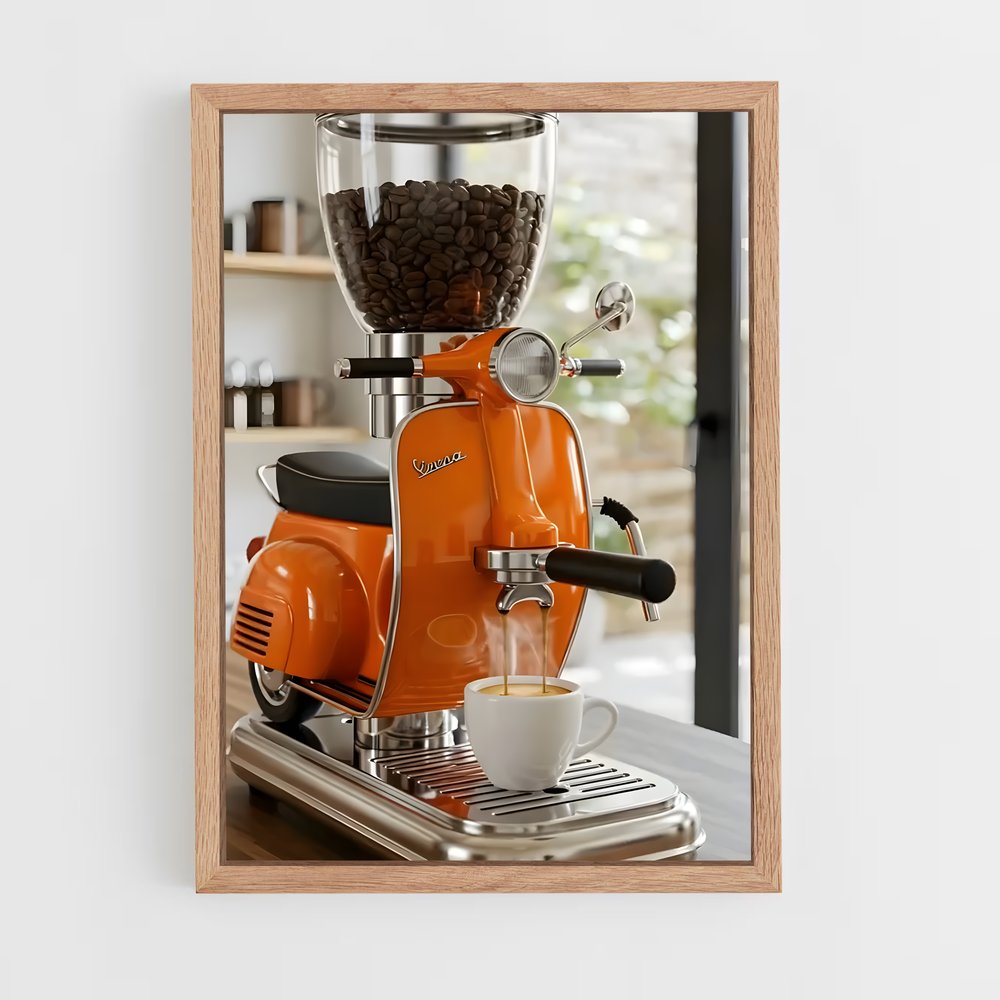ap-coffee maker-1 cadre Bois clair